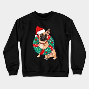 French Bulldog Dogmas X-mas Dog Lover Frenchi Christmas Crewneck Sweatshirt